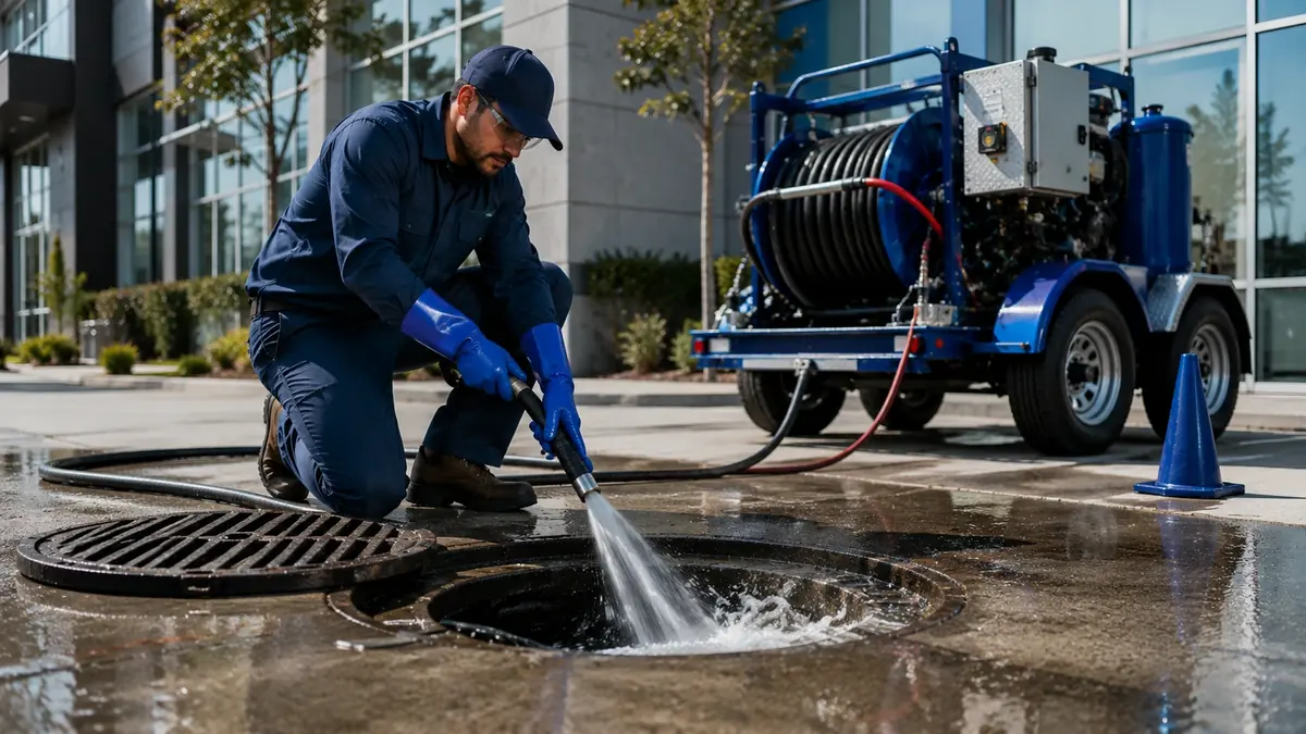 Commercial Hydro Jet Drain Cleaning in Birds Landing